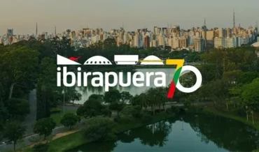 Parque Ibirapuera divulga logo de 70 anos