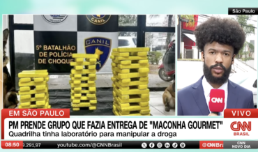 Polícia de SP prende grupo que realizava delivery de “maconha gourmet” na Vila Mariana